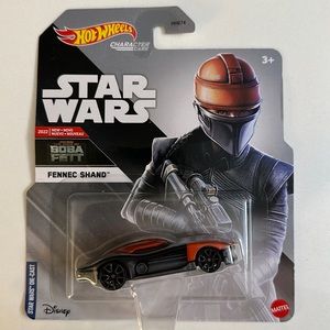 Hot Wheels Star Wars the Book of Boba Fett Fennec Shand character car